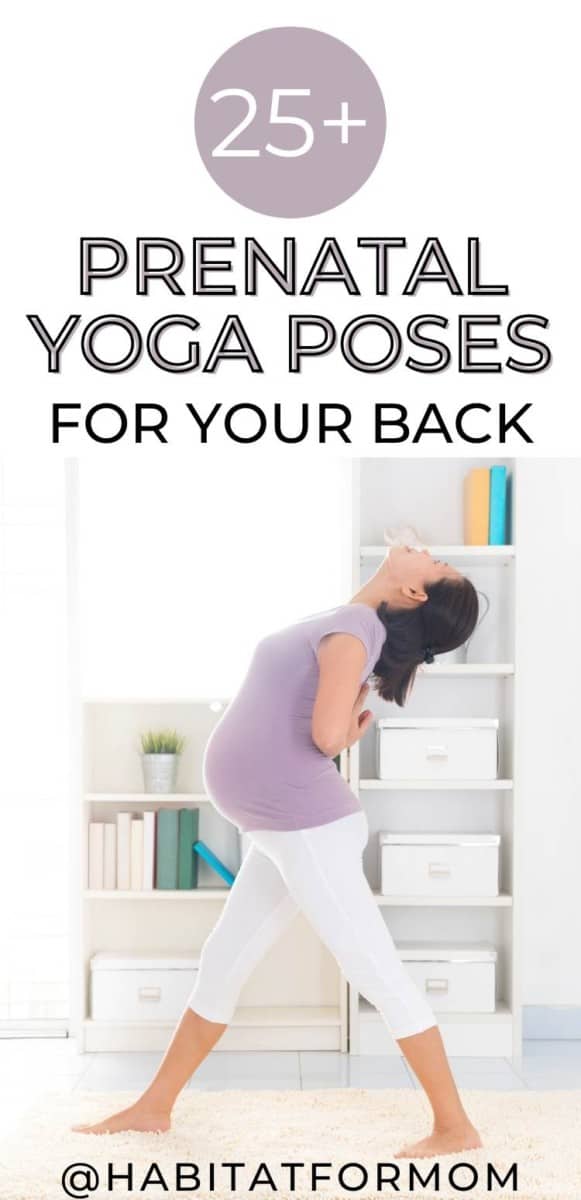 Best Pregnancy Yoga Poses for Back Pain (prenatal yoga routine included
