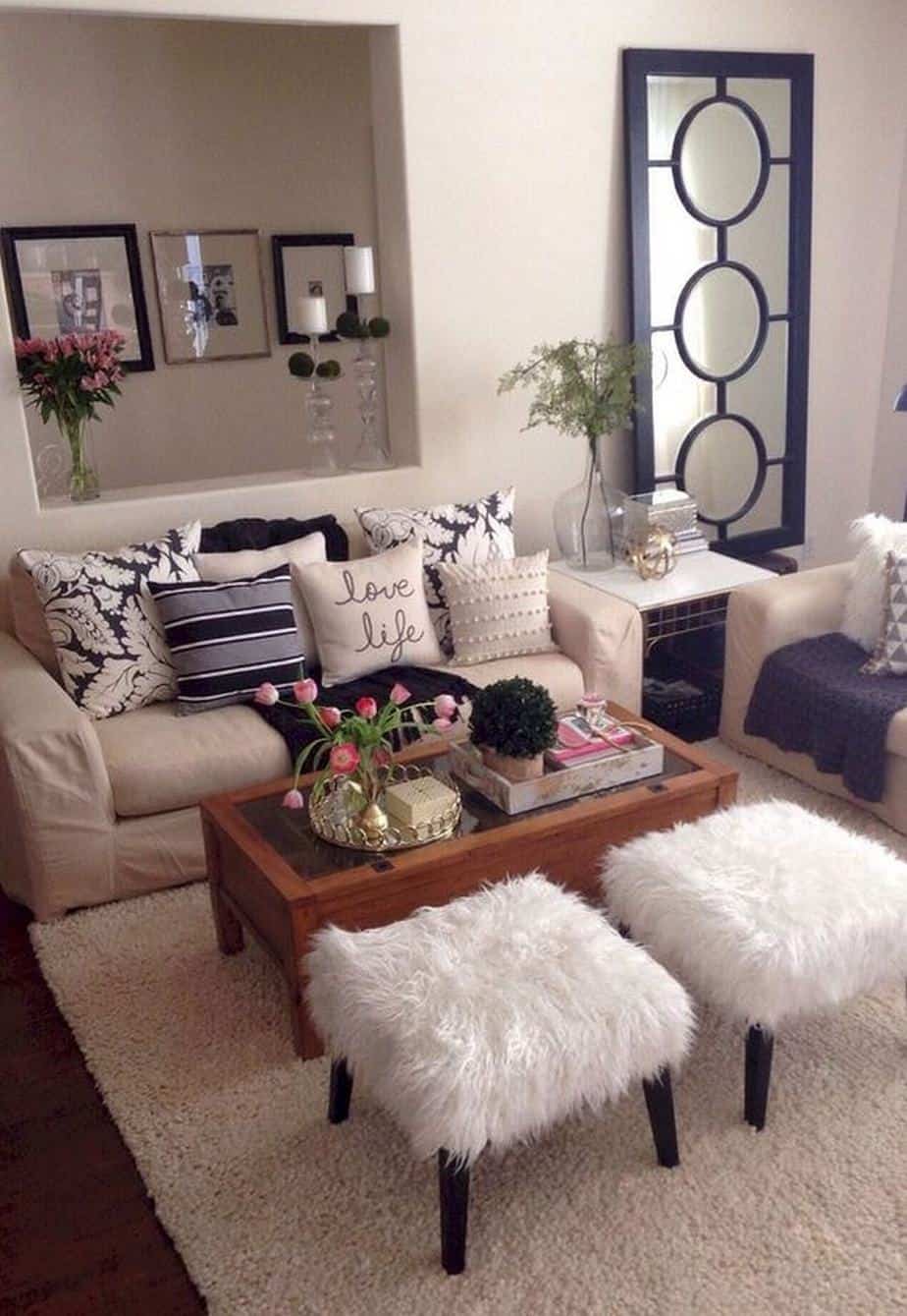 50+ Cozy Home Decor Apartment Living Room Ideas – Habitat for Mom