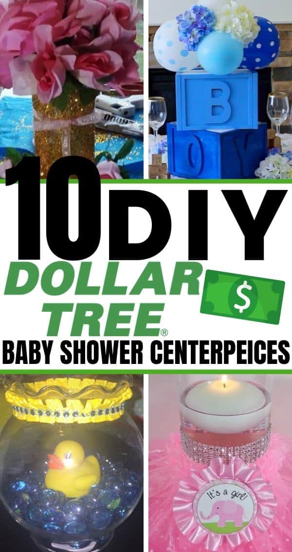 10 Easy DIY Dollar Tree Baby Shower Centerpiece Ideas – Habitat for Mom