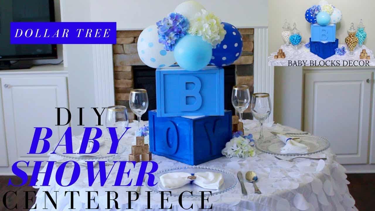 10 Easy DIY Dollar Tree Baby Shower Centerpiece Ideas Habitat for Mom