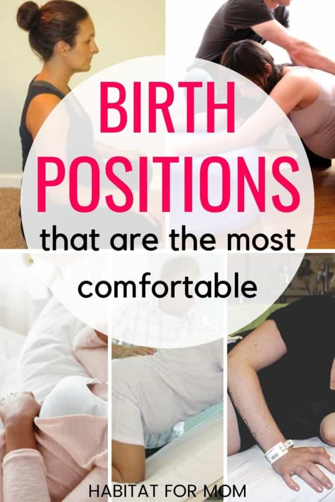 Best Labor Positions For Birth With Pictures And Examples Habitat For Mom 