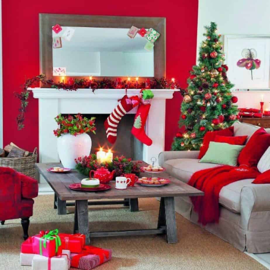 17 Magical Christmas Living Room Decor Ideas to Recreate – Habitat for Mom