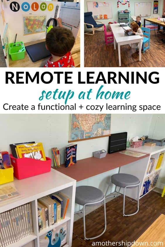 17 Virtual Learning Setup Ideas for Elementary Students – Habitat for Mom