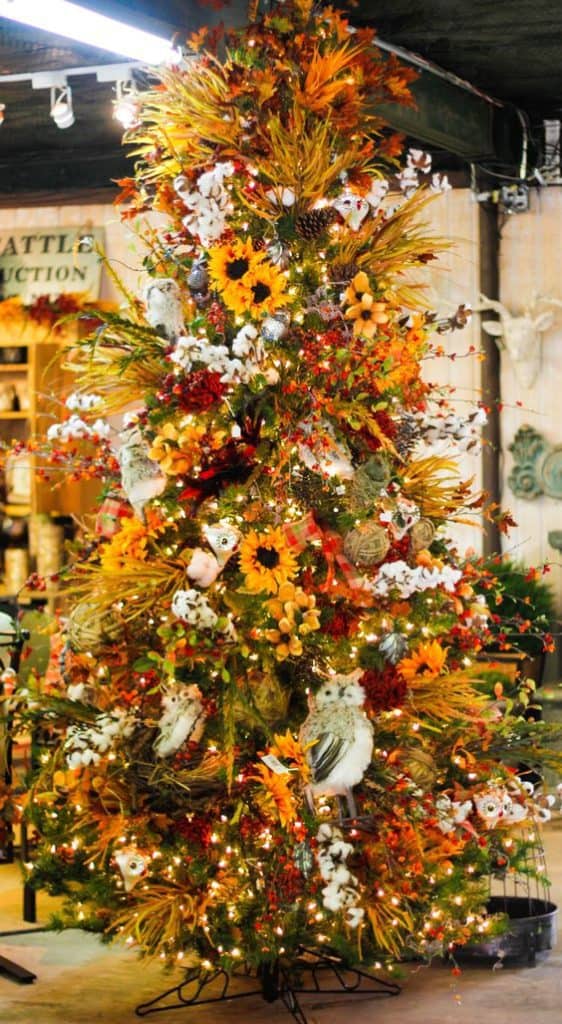 23 Fall Christmas Tree Decorations and Ideas Habitat for Mom