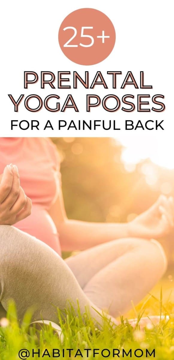 Best Pregnancy Yoga Poses for Back Pain (prenatal yoga routine included ...