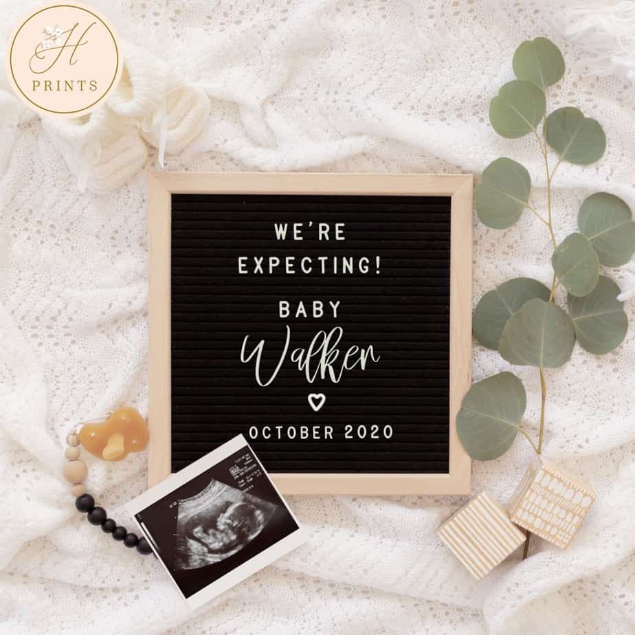 40 Letter Board Pregnancy Announcement Ideas Habitat for Mom